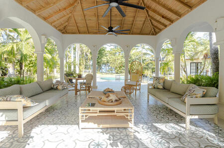 Vacation Rental in Sosúa / Cabarete, Dominican Republic — Ocean Front Villa with Pool